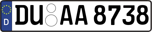 DU-AA8738