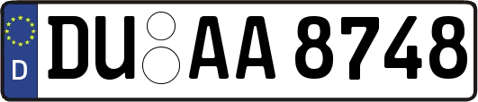 DU-AA8748