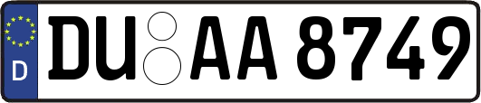 DU-AA8749