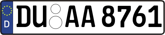 DU-AA8761