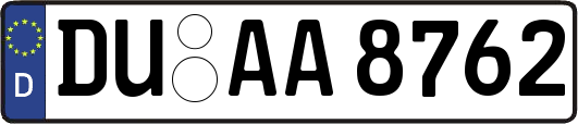 DU-AA8762