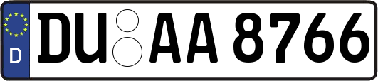 DU-AA8766