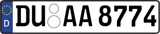 DU-AA8774