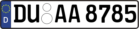 DU-AA8785