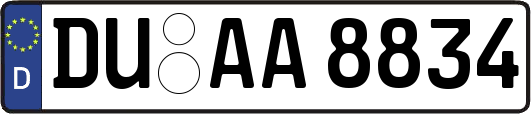 DU-AA8834