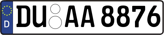 DU-AA8876