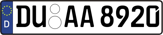DU-AA8920