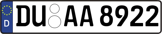 DU-AA8922