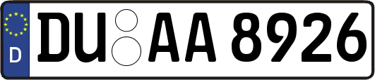 DU-AA8926