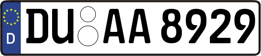 DU-AA8929