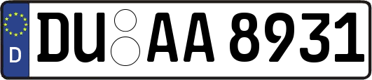 DU-AA8931