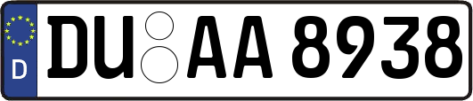 DU-AA8938