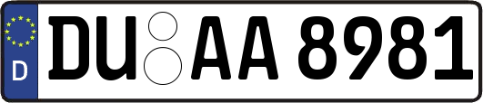 DU-AA8981
