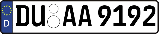 DU-AA9192