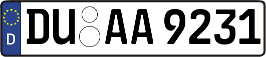 DU-AA9231
