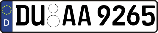 DU-AA9265