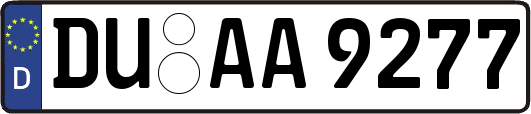 DU-AA9277