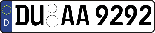 DU-AA9292