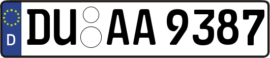DU-AA9387