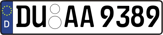 DU-AA9389