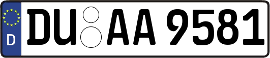 DU-AA9581