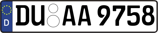 DU-AA9758