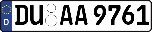 DU-AA9761