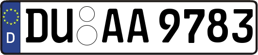 DU-AA9783