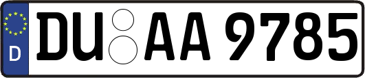 DU-AA9785
