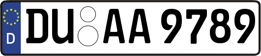 DU-AA9789