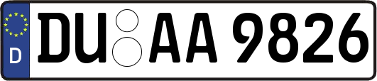 DU-AA9826