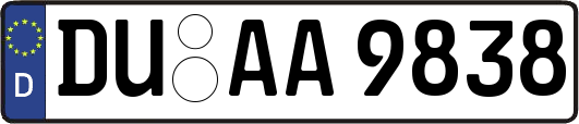 DU-AA9838