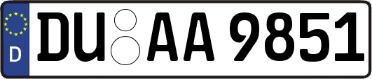 DU-AA9851
