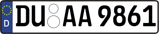 DU-AA9861