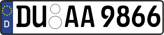 DU-AA9866