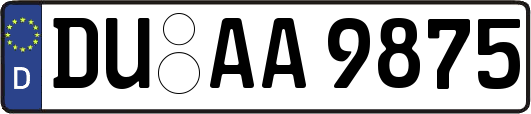 DU-AA9875