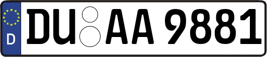 DU-AA9881