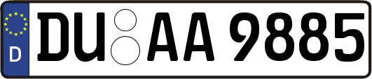 DU-AA9885