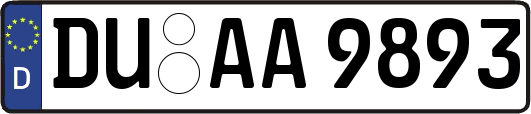 DU-AA9893