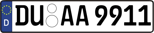 DU-AA9911