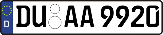 DU-AA9920