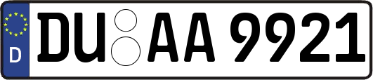 DU-AA9921