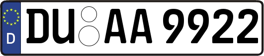 DU-AA9922