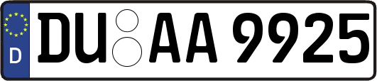 DU-AA9925