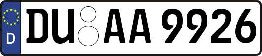 DU-AA9926