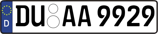 DU-AA9929