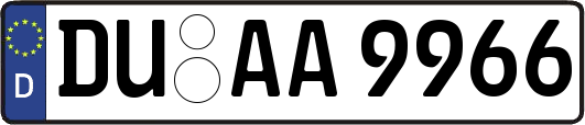 DU-AA9966