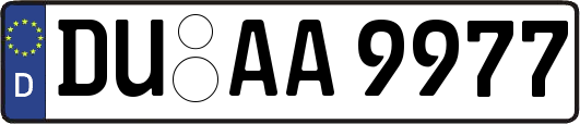 DU-AA9977