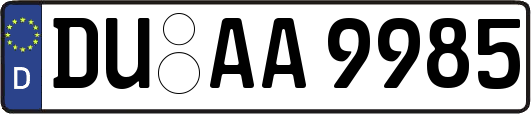 DU-AA9985