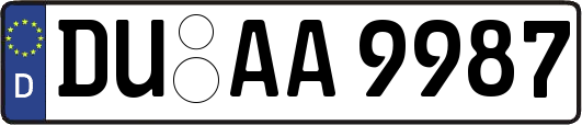 DU-AA9987